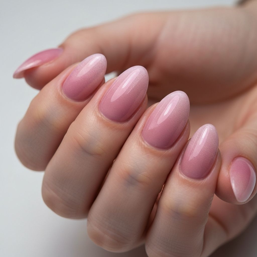 Ombre gradient nails